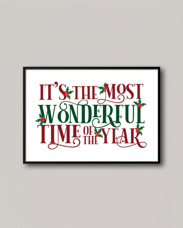The most wonderful time of the year poszter.