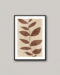 Absztrakt beige ornamentika poszter.